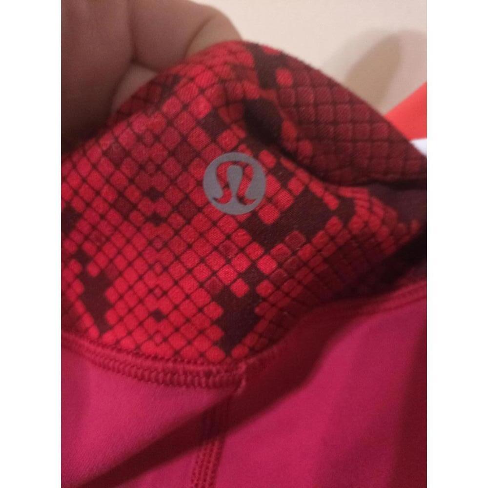 Lululemon Women's Red Activewear capri Leggings - Picture 3 of 7
